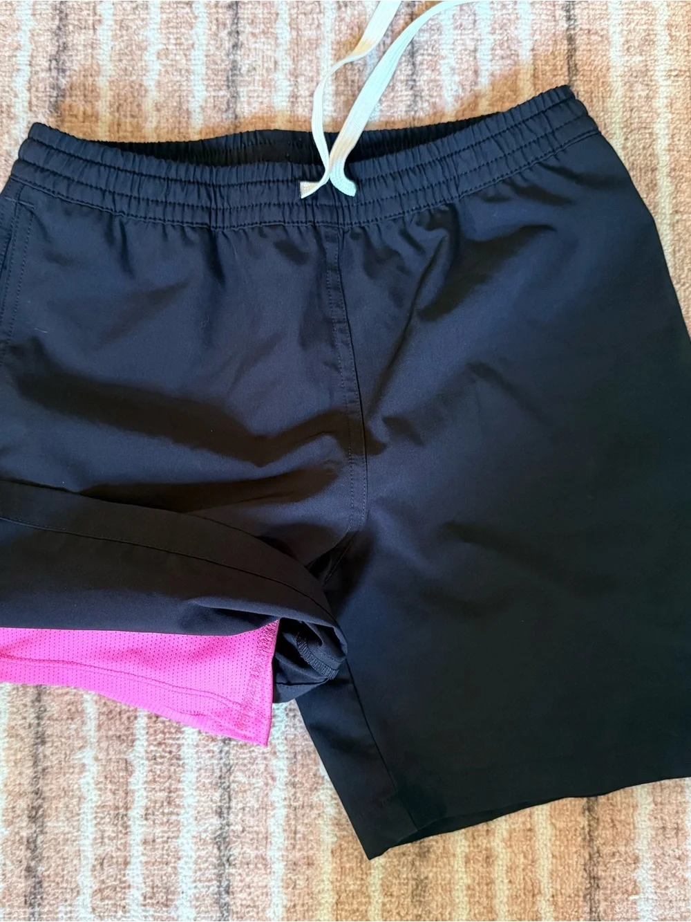 Boy’s Chubbies Black Drawstring Swim Shorts